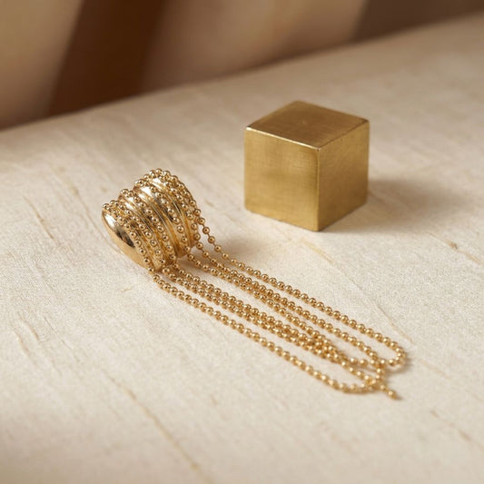 Golden Premium Anti Tarnish Earrings For Women
