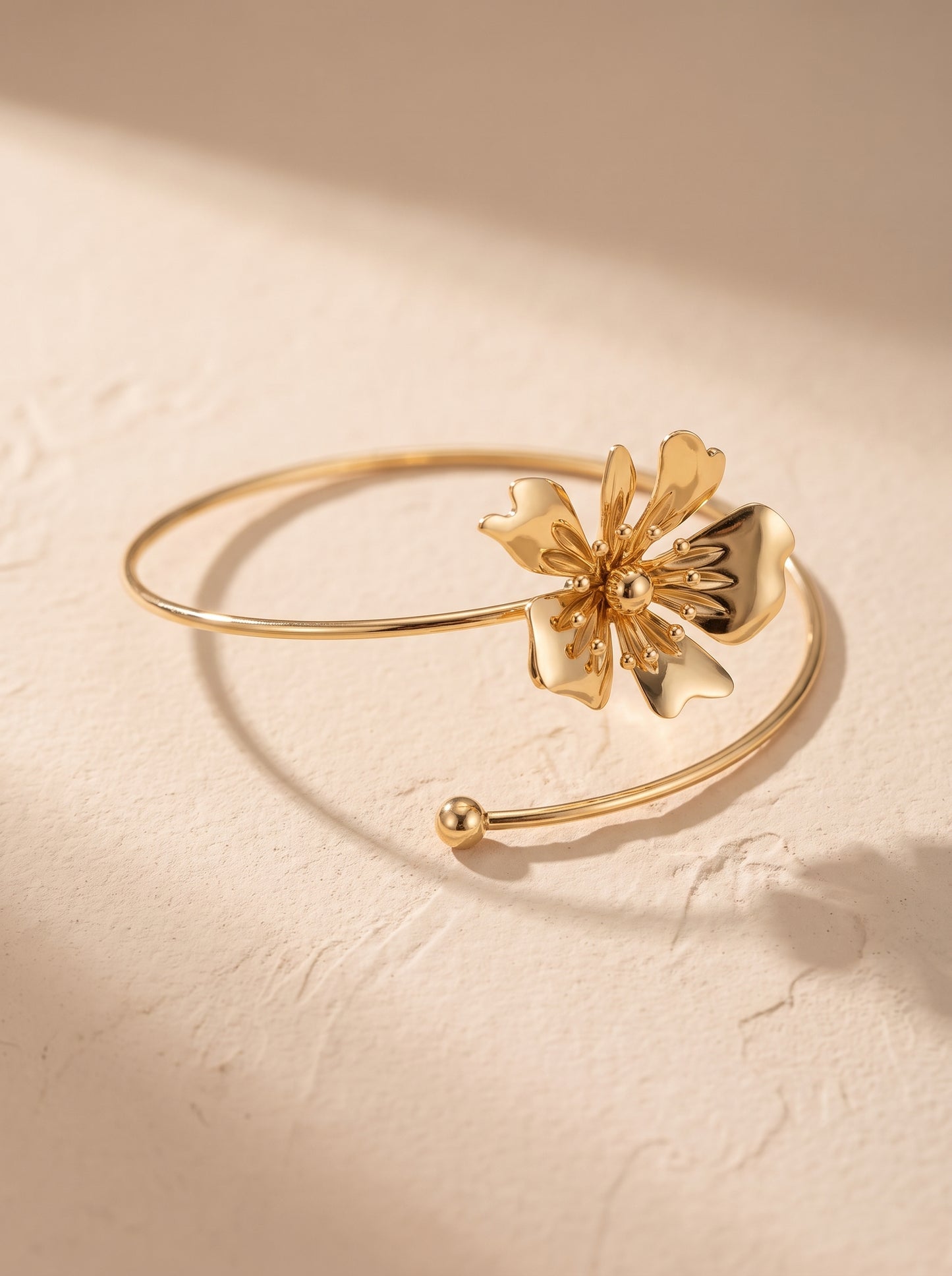 Golden Premium Arm Cuff For Women