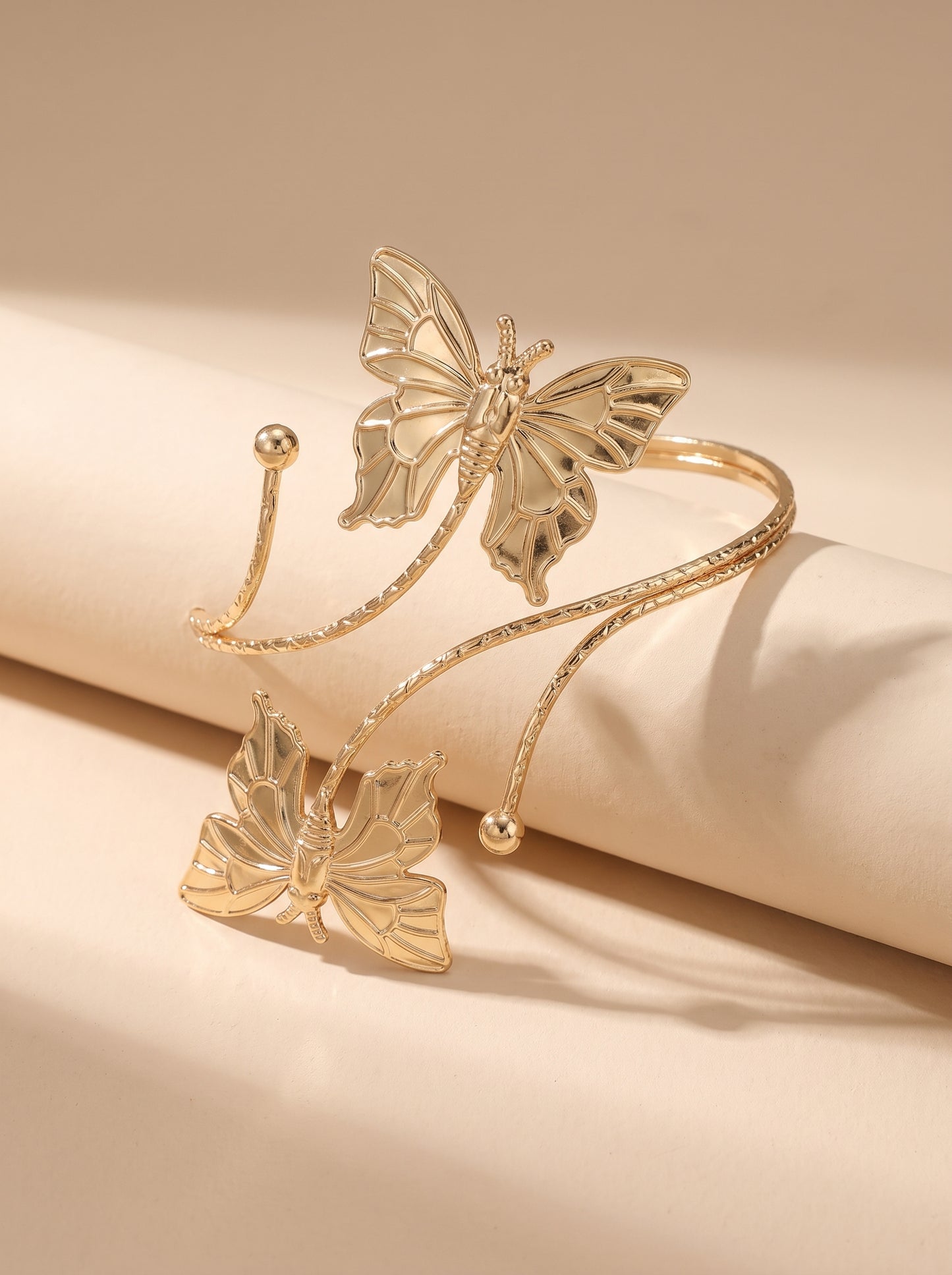 Golden Premium Arm Cuff For Women