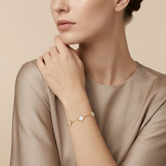 Golden Premium Anti Tarnish Bracelet For Women