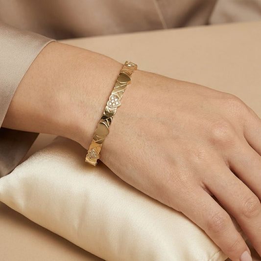 Golden Premium Anti Tarnish Bracelet For Women