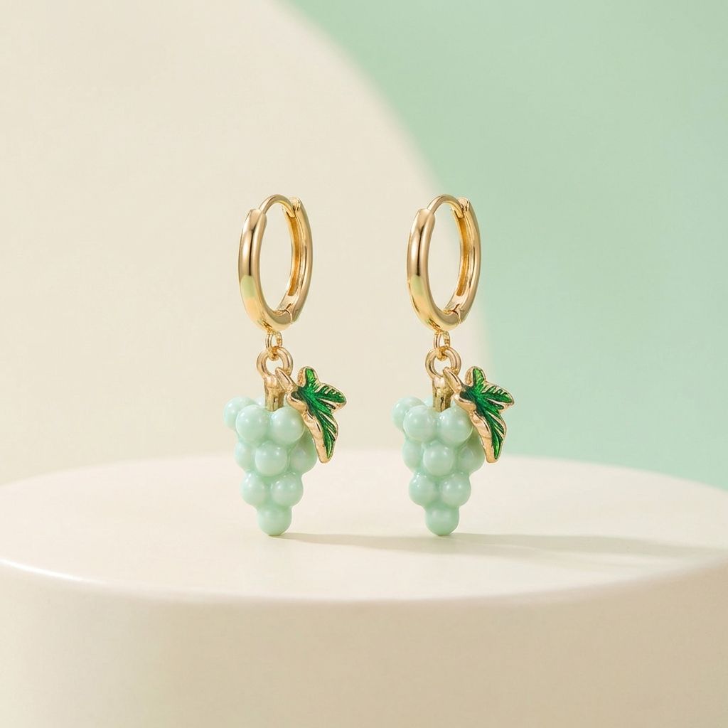 Golden Premium Anti Tarnish Earrings For Women