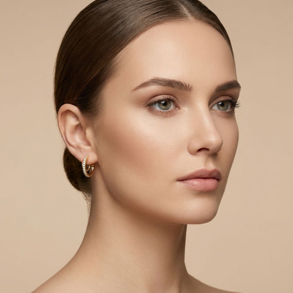 Golden Premium Anti Tarnish Earrings For Women