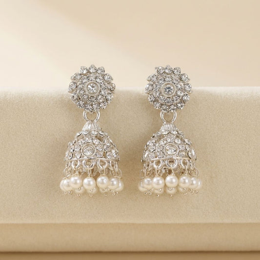 Silver Premium Alloy Earrings For Women