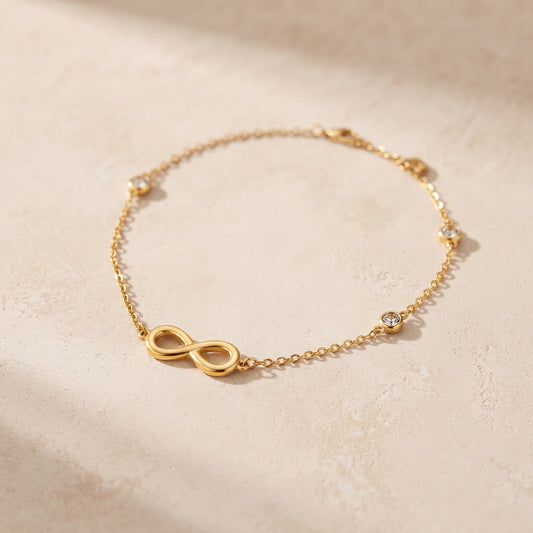 Golden Premium Anklet For Women