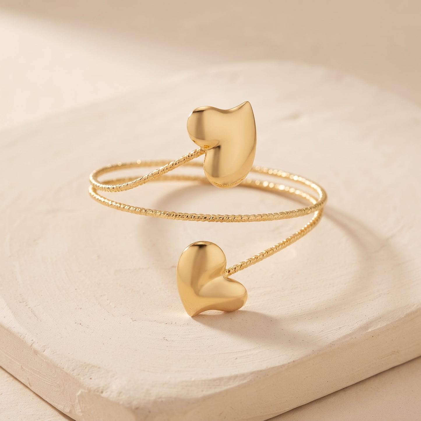 Golden Premium Arm Cuff For Women