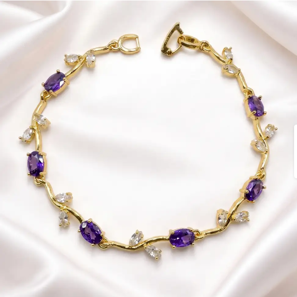 Premium Anti Tarnish Tulip Bracelet