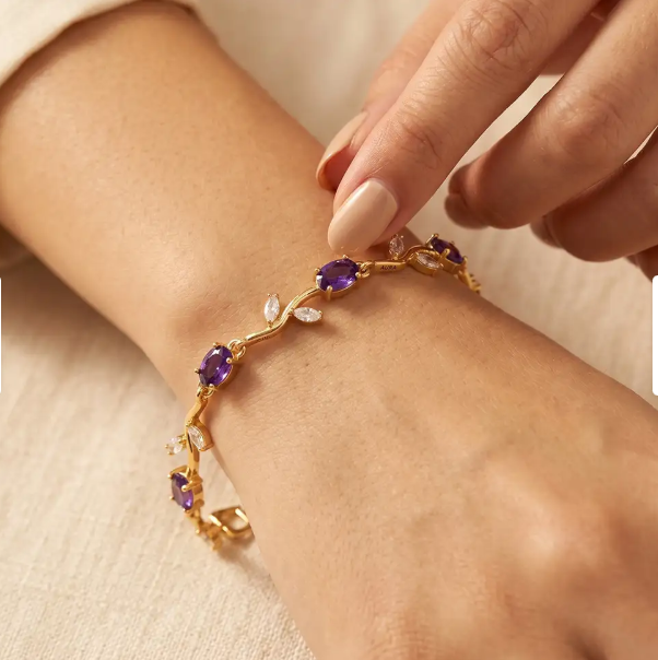 Premium Anti Tarnish Tulip Bracelet