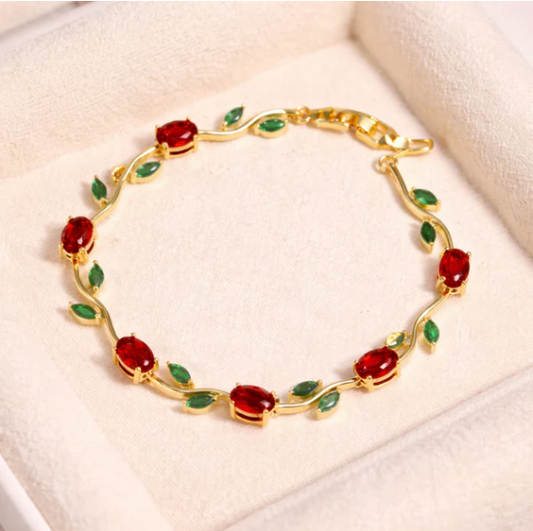 Premium Anti Tarnish Tulip Bracelet