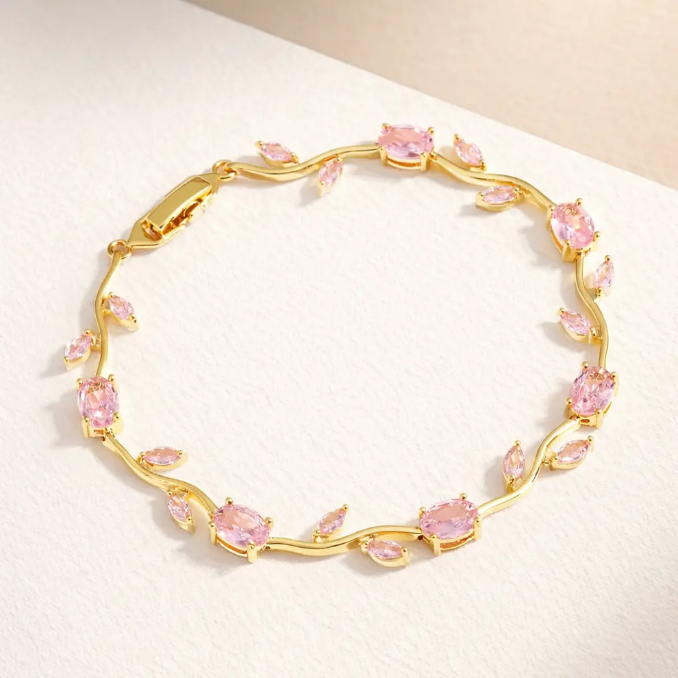 Premium Anti Tarnish Tulip Bracelet