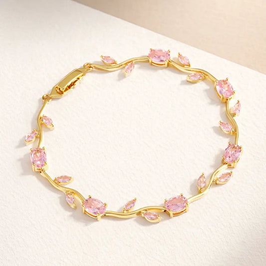 Premium Anti Tarnish Tulip Bracelet