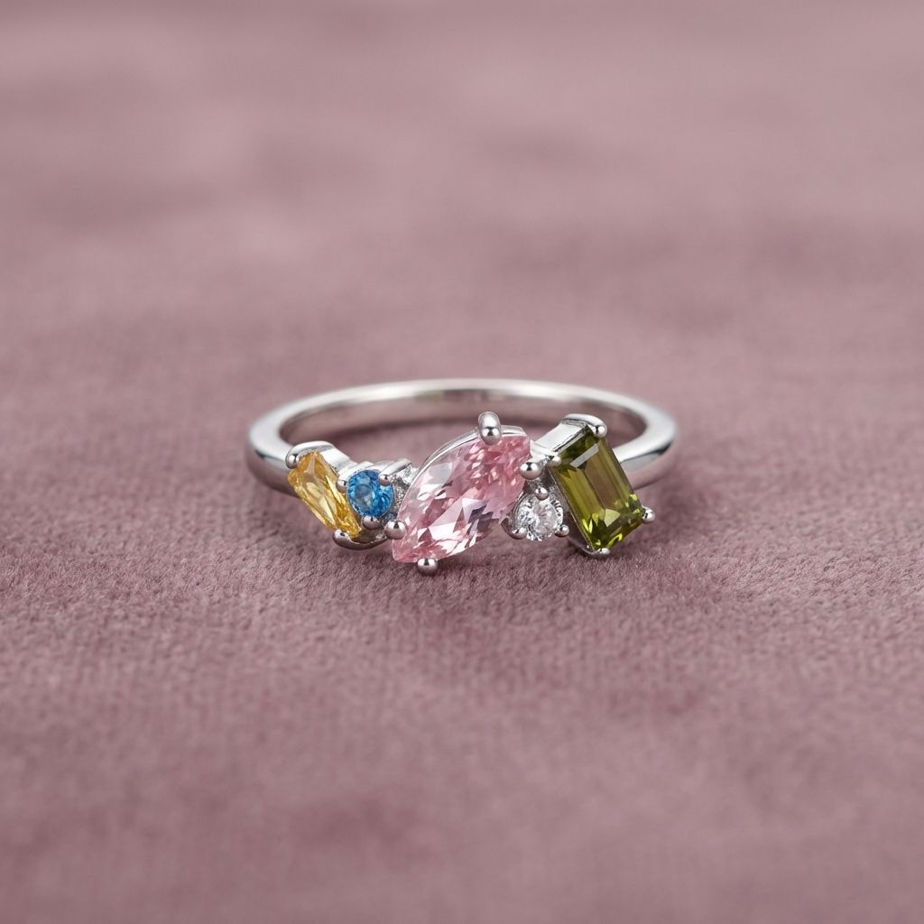 Korean Premium Stone Ring For Women