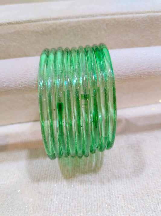 Santro Jelly Glass Bangles