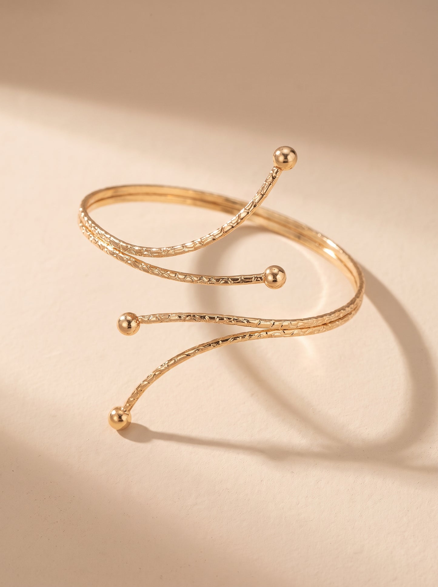 Golden Premium Arm Cuff For Women
